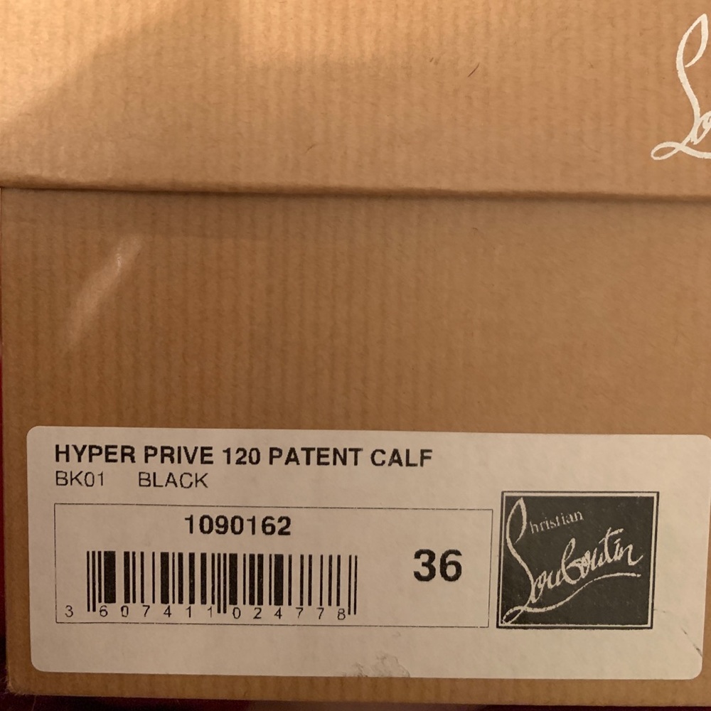 Authentic Christian Louboutin Patent Leather - Picture 5 of 6